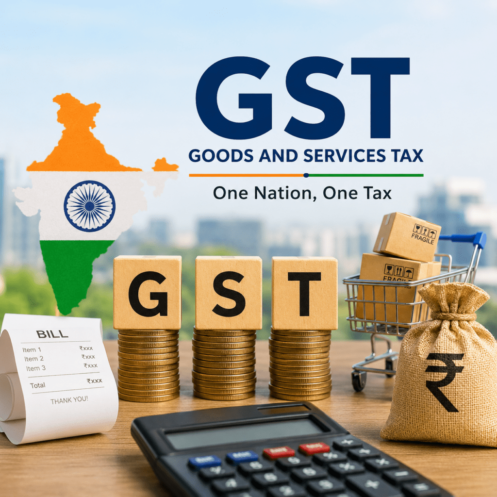 “what is GST explained in India”