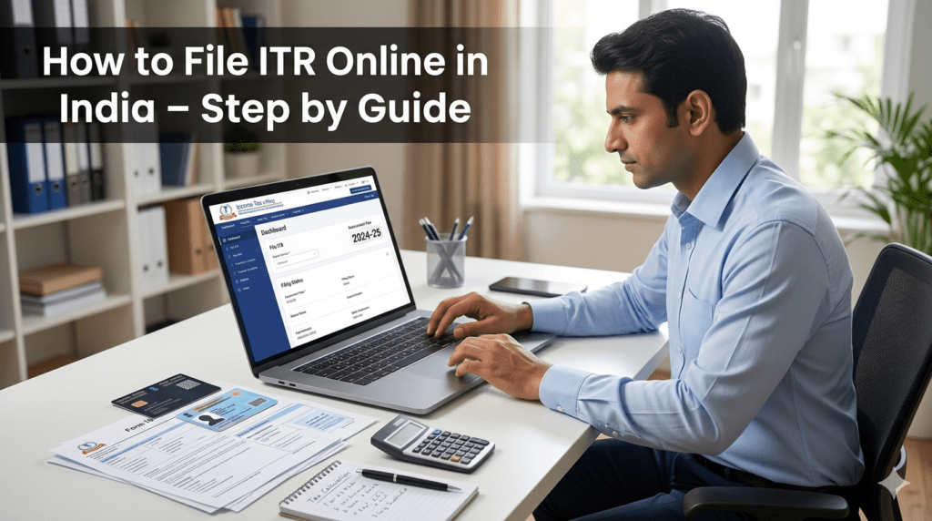 How to File ITR Online in India Step by Step
